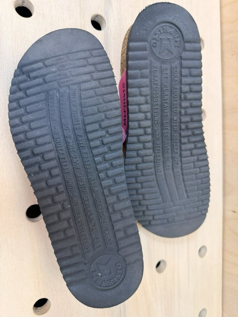 Mephisto Violette Womens Pink Flower Leather Flip Flop Thong Sandal EU 38 US 7.5 - Picture 12 of 12